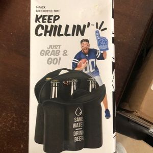 “Keep Chillin’” - 6pk bottle tote